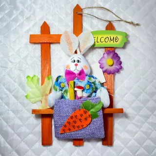 Decoração de Páscoa: Enfeite Super Lindo - Unidade - Rosa