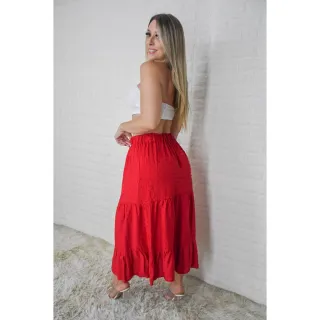 Viscose Três Marias Saia Feminina - Verão - 1