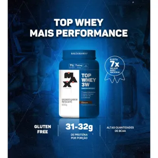 Max Titanium Top Whey Protein 3w Mais Performance 900g - Baunilha