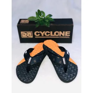 Lançamento Cyclone Masculino: Sandália Reggae Antiderrapante Confortável - Cyclone AMARELO/PRETO