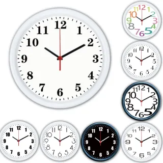 Relógio Redondo de Parede ou Mesa 15cm - NÚMEROS