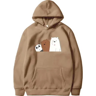 Casaco Feminino Urso Polar Desenho Canguru - Raryel - Vermelho