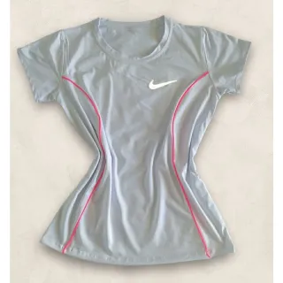 NK Camiseta Unitário Dry Fit Academia - Verde Pink