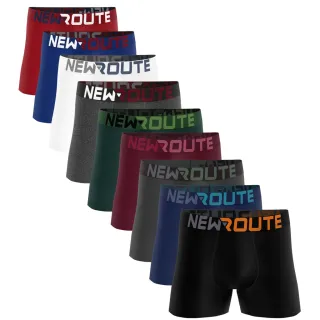 Kit Boxer Lisa e Estampada Microfibra C - 10 cuecas - GG