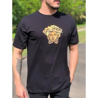 Camisa Padrão Shopping - Camiseta Masculina Premium de Algodão Fio 30.1 P ao G3 - M