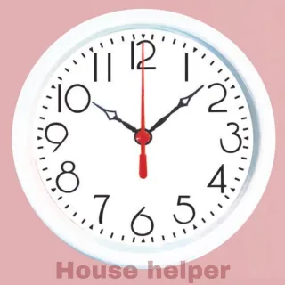 Relógio Redondo de Parede ou Mesa 15cm - NÚMEROS - 401-01