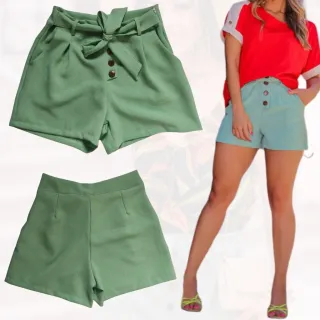 Linhão Alfaiataria Curta - Preto