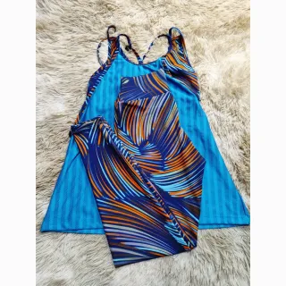 Moda Fitness Feminina: Kit Conjunto Trio Calça E Top + Blusa Embutida em Promoção - 33