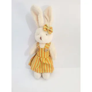 Pelúcia Coelha de Páscoa 17,5cm - Promoção Imperdível! - Verde poa branco