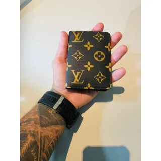 Porta Documento Cartão CNH Slim Masculina - Carteira - PRETA LV