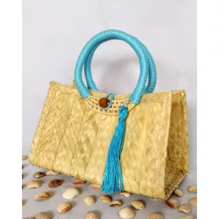 Moda Praia Bolsa Feminina Palha