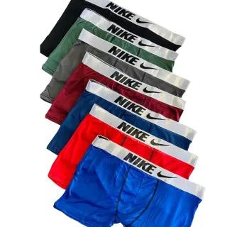 Envio Imediato Kit 5 Cuecas Boxer Lisas Multimarcas Microfibra - M