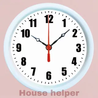 Relógio Redondo de Parede ou Mesa 15cm - NÚMEROS - 401-01