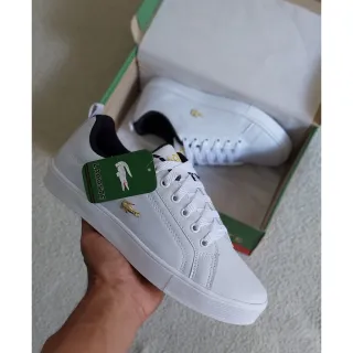 Sapatenis Masculino/Feminino Casual Jacaré - Preto