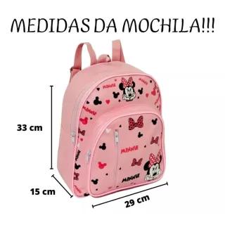 Mochila Escolar Infantil Menina Menino Minnie Homem Aranha Hulk Batman - Creche e Passeio - Super Homem