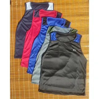 Refletiva Regata Masculina Dry Fit - Preto