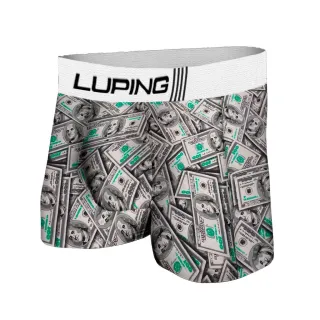 Boxer Adulto Lisa e Estampada - Kit 10 Cuecas Masculinas - Lisa e Estampada