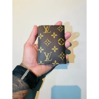 Porta Documento Cartão CNH Slim Masculina - Carteira - PRETA LV