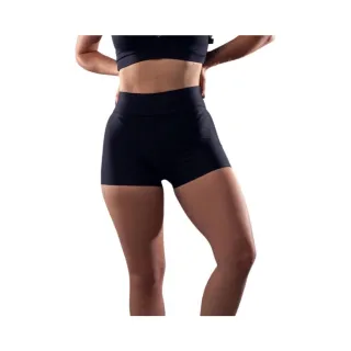 Cós Alto Short Feminino de Poliamida para Academia com Compressão - Vinho