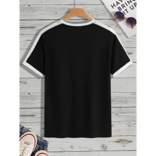 Viscolycra masculina camiseta - P