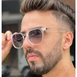 Banks - Óculos de Sol Quadrado Unissex com Proteção UV400