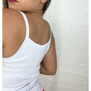 Regatinha Básica de Alcinha Sem Transparência - Kit com 10 - Kit com 2