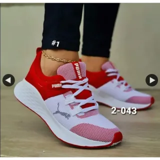 Moda conforto feminina: Tênis esportivo estilo telinha, leve e moderno