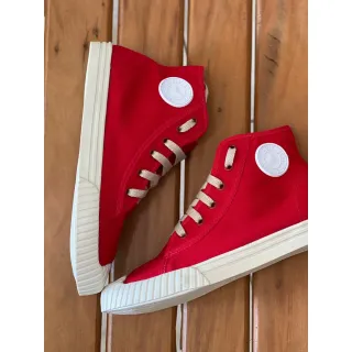 Cano Médio Tênis - Compre Online na Raryel - Branco Emborrachado Amarelo