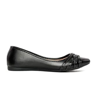 Tiras Bico Fino Sapatilha Feminina - 35