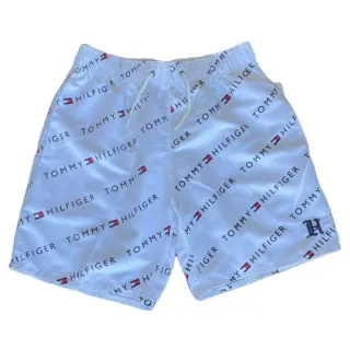 Coleção praia mauricinho: bermuda Thommy jogador caro - Azul Marinho