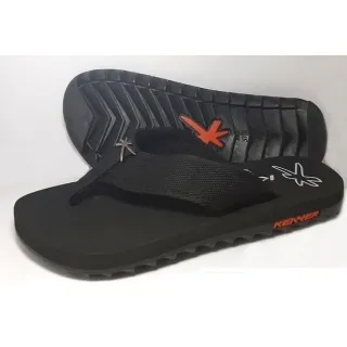 Amortecedor Salto Chinelo Masculino - Fotos Reais 100% - Preto/Vinho K52