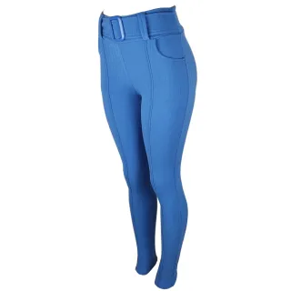 Veste Super Bem Calça Feminina Xadrez Skinny com Cinto - Vinho