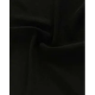 Cropped Transpassado Manga Bufante - Crepe Duna - Preto