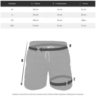 Bolsos originais MFW curtos - Colorido