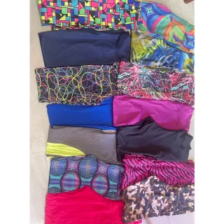 Legging Fitness Suplex Estampada Cintura Alta Não Fica Transparente - G