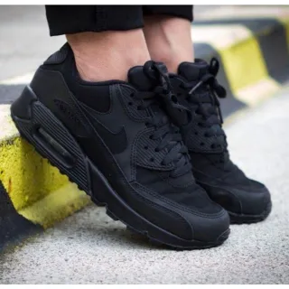 Tênis Air Max 90 Masculino e Feminino - Sapatenis com Preço Baixo - Preto e Branco