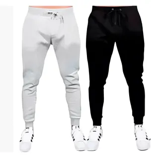 Cordão de Ajuste, Calça Moletom Adulto Com Bolso Na Frente - CALÇA FEMININA MOLETOM PRETA