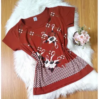 Estilosa Blusinha Manga Curta Plus Size Feminina Moda Evangelica Senhora - Preto