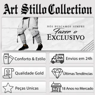 Calça Masculina Jogger Generation Branca com Tags - Branco