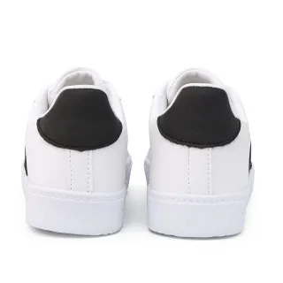 Promoção Tênis Feminino Leve Lançamento Com Listras - Branco / Pto