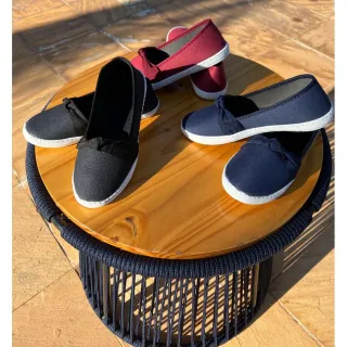 Promoção Sapatilha Feminina Lacinho Tênis Modelo nol Super confortável - Preto