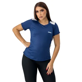 Camiseta Fitness Feminina Dry Fit - Blusa Esportiva Malhação - Branca