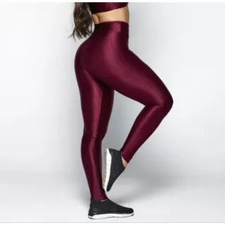 Legging Fitness Suplex Poliamida Academia - Preta