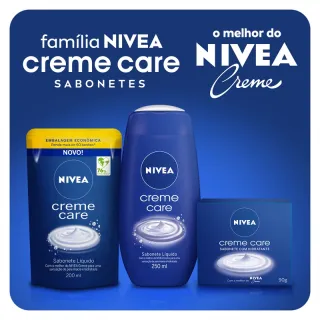NIVEA Creme Care - Sabonete Hidratante em Barra 90g - Único
