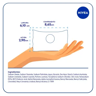 NIVEA Sabonete em Barra Hidratante 85g - Leite