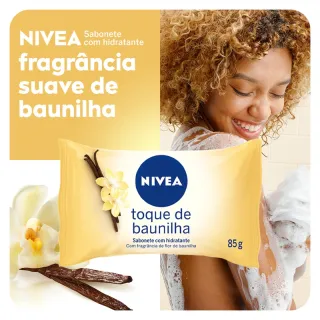 Sabonete em Barra NIVEA Toque de Baunilha 85g - Único