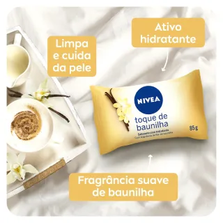 Sabonete em Barra NIVEA Toque de Baunilha 85g - Único