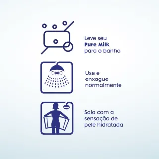 Sabonete em Barra Hidratante NIVEA Pure Milk Fresh 90g - Único