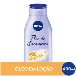 NIVEA Kit Loção Hidratante NIVEA Óleos Essenciais Flor Laranjeira 400ml - 2 Unidades - Único