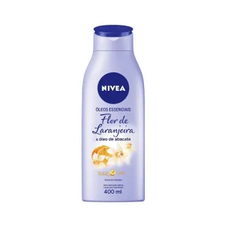 NIVEA Kit Loção Hidratante NIVEA Óleos Essenciais Flor Laranjeira 400ml - 2 Unidades - Único